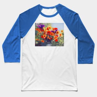 Colorful Bouquet Baseball T-Shirt